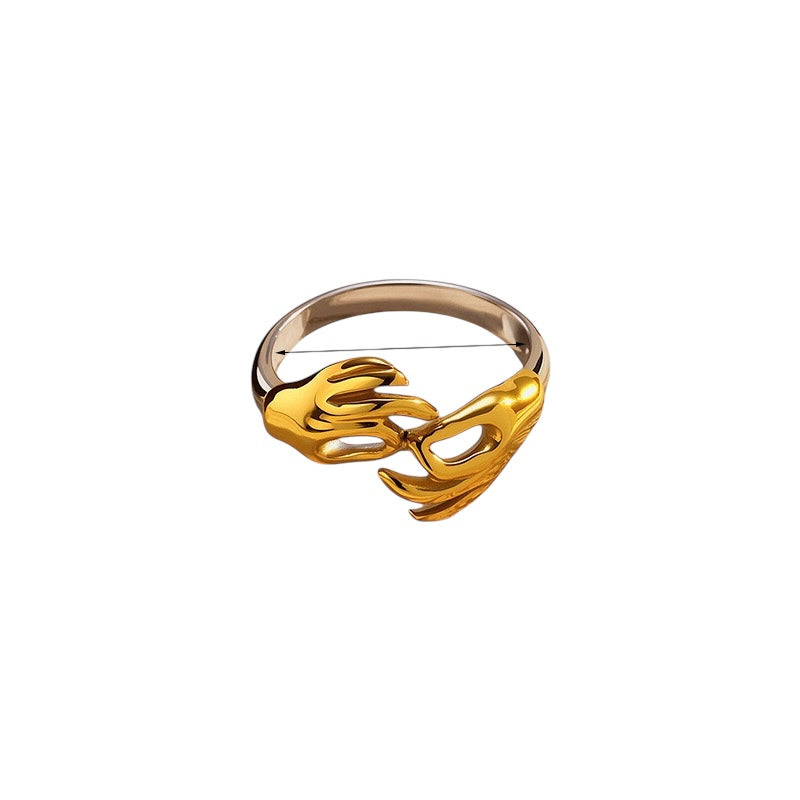 Holding Hands Ring