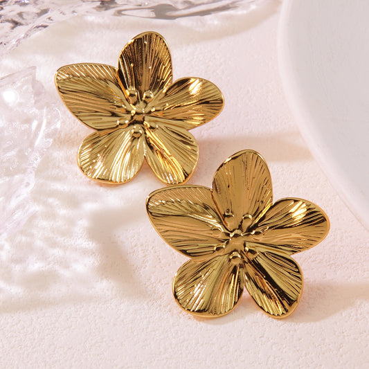 Flower earrings