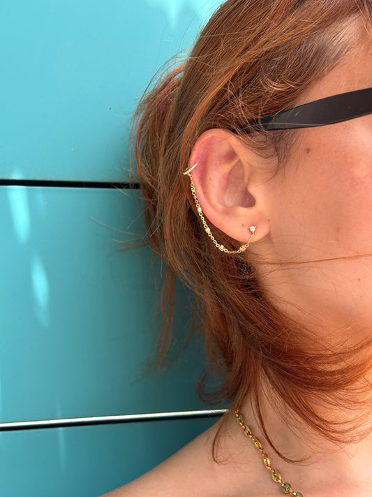 Diamante earring